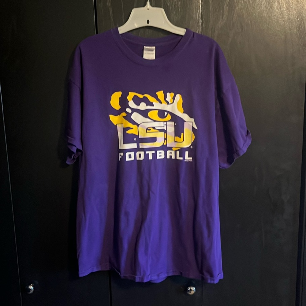LSU Football XL Men’s Short Sleeve Tee